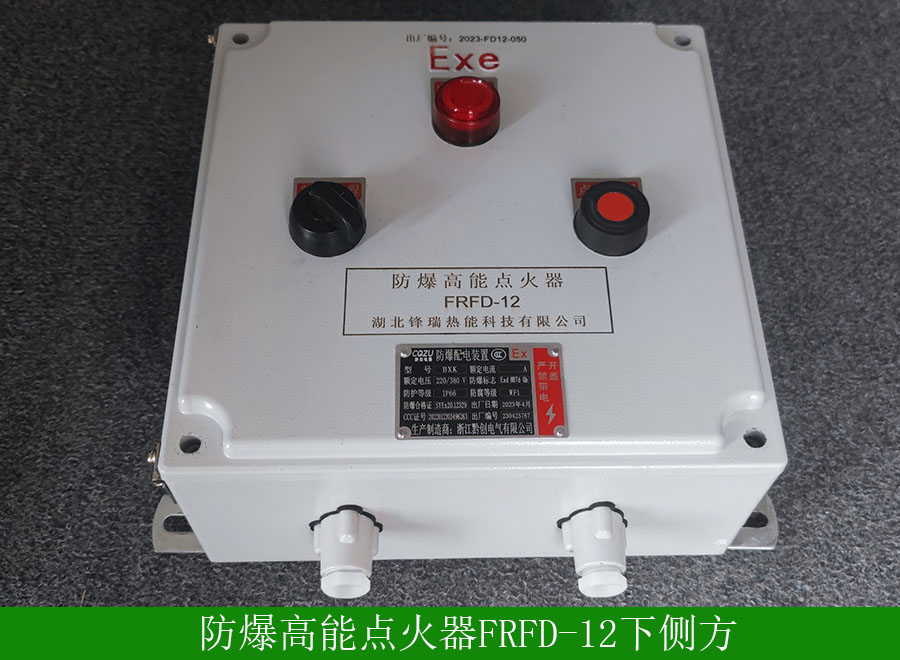 防爆高能点火器FRFD-12下侧方